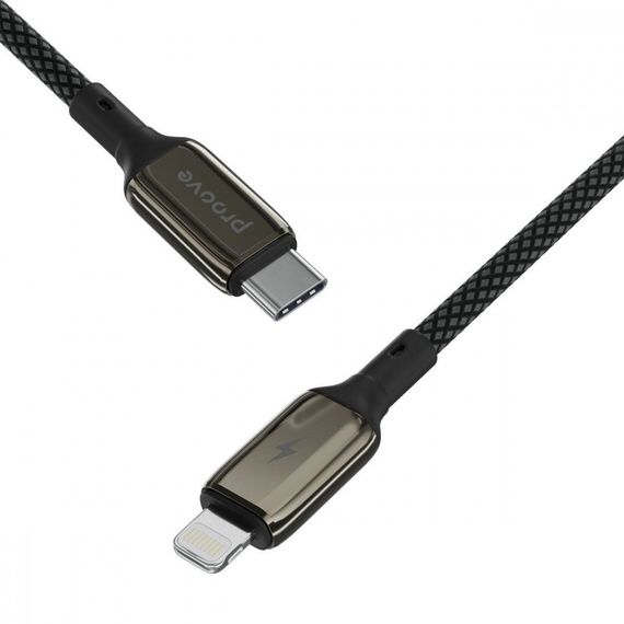Кабель Proove Dense Metal Type-C to Lightning 27W (1m) white | Зображення 6