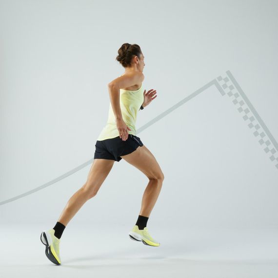 Майка жіноча Run 500 для бігу жовта - XS | Зображення 7