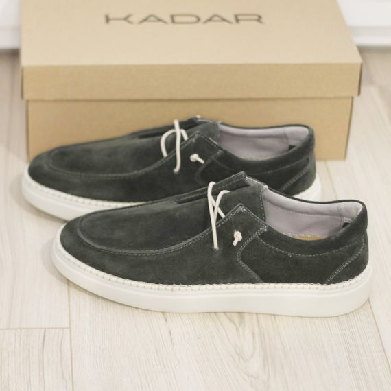 Мужские топсайдеры Kadar зеленого цвета 40 размер | Зображення 2