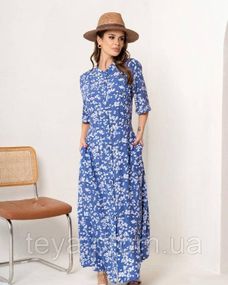Плаття для жінок колір блакитний розмір XXL FI_008244