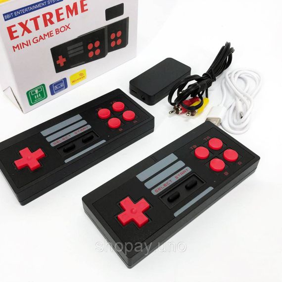 Ретро ігрова приставка N‑22 Extreme Game Box, 620 ігор, 8‑біт, AV‑OUT, 2 бездротові джойстики | Зображення 3