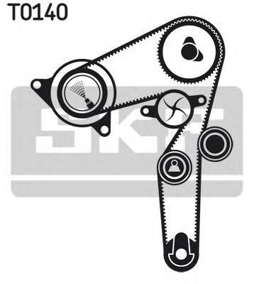Ремкомплект ГРМ Fiat Doblo 1.9 7 173 6726 (Вир-во SKF) SKF VKMA02192 на FIAT DOBLO Cargo (223)