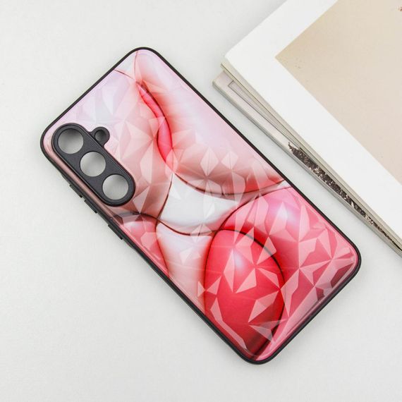 TPU+PC чохол Prisma BubbleGum для Samsung Galaxy S24 FE 3D Pink | Зображення 2