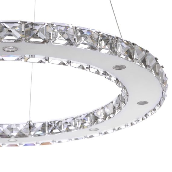Люстра подвесная хрустальная для холла LED 33W NW CH (BR-975S/1) | Зображення 2