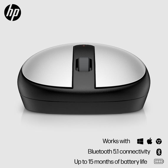 Мишка HP 240 Bluetooth Silver (43N04AA) | Зображення 1