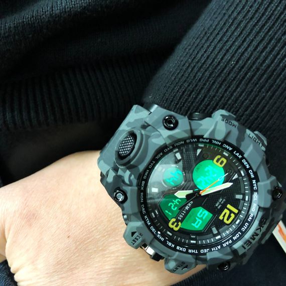 Годинники наручні електронні тактичні SKMEI, Тактичний військовий годинник для ЗСУ TS-24 | Зображення 4