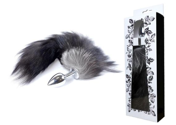Анальна пробка - Fox Tail Black 2XL Sex Aura