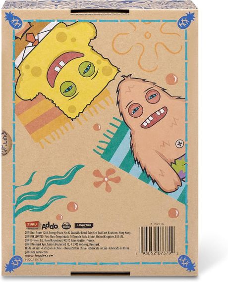 Мягкая игрушка Фуглер Губка Боб Квадратные Штаны 23 см Fuggler SpongeBob Squarepants by Zuru | Зображення 3