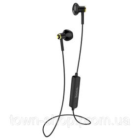 Наушники вакуумные Bluetooth HOCO ES21 Wonderful Sport, Black, Box