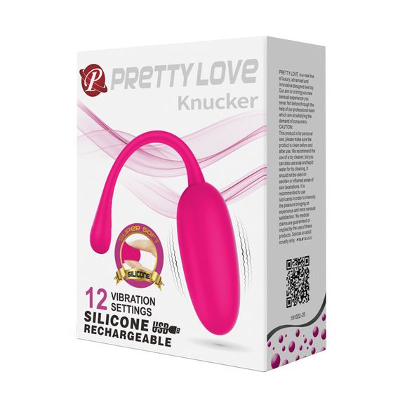 Перезаряджаюче віброяйце Pretty Love Knucker, BI-014786 Sex Aura | Зображення 9