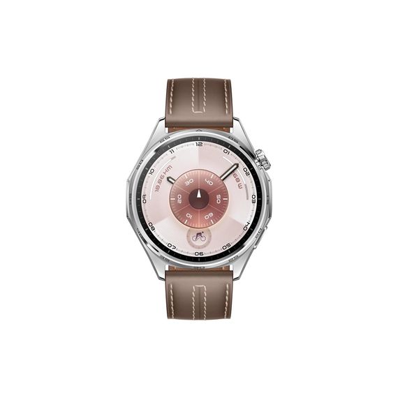 Смарт-годинник Huawei WATCH GT 6 46mm Brown Leather (55020FTW) | Зображення 1