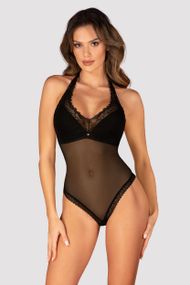 Боди Obsessive Medilla Черное M/L