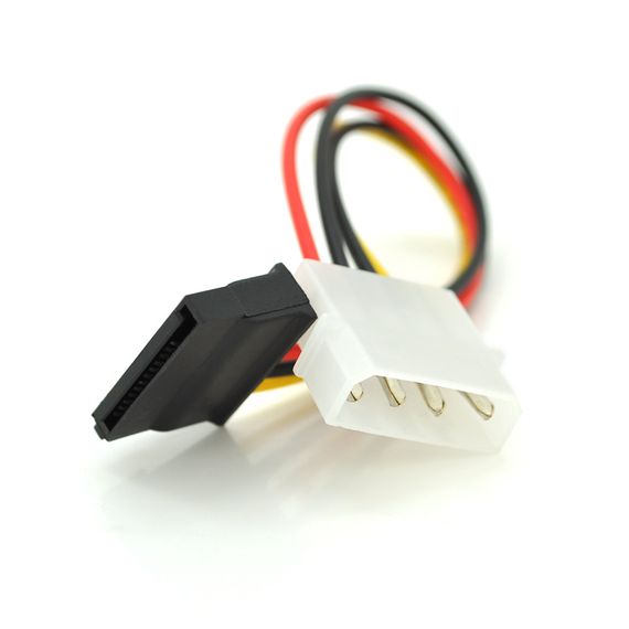Переходник питания SATA=>4pin, 0.2m | Зображення 1