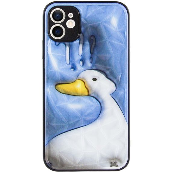 TPU+PC чохол Prisma Fluffie для Apple iPhone 11 (6.1") WTF | Зображення 1