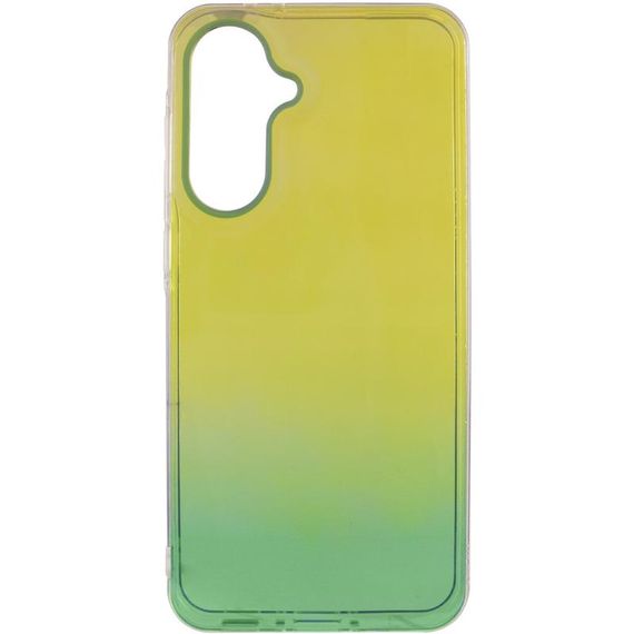 Чохол TPU+PC Glassbend для Samsung Galaxy A35 Green | Зображення 1