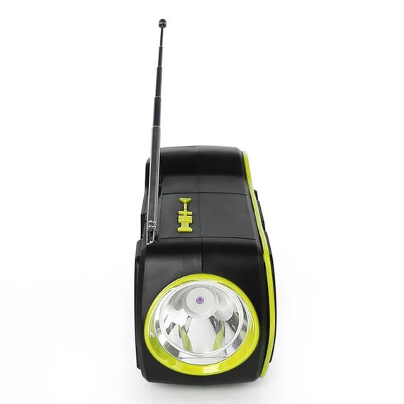 Радіоприймач із сонячною панеллю та Powerbank (1500мАг), МР3-плеєром, CL-823 / Портативна бездротова Bluetooth колонка / LED | Зображення 5