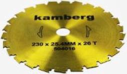 Ніж 26Т під напильник 230*1,6 Kamberg 504016