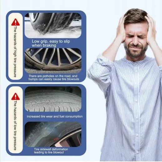 Портативный автомобильный компрессор AND1322, насос от прикуривателя 12V с манометром | Зображення 8