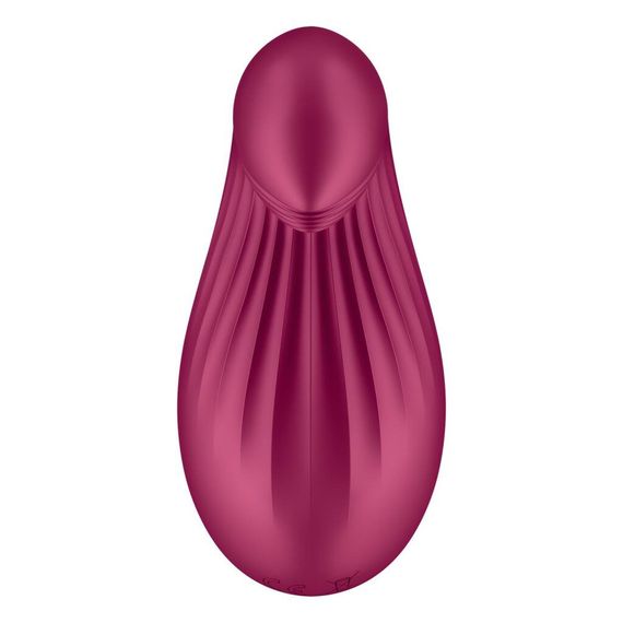 Вібратор Satisfyer Dipping Delight Berry, 2 мотори, гнучкий кінчик | Зображення 4