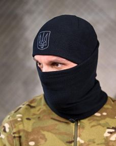 Комплект шапка баф ДСНС синий ВТ5143