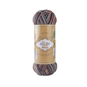 Пряжа Alize Superwash Artisan № 9013  (Алізе Супервош Артісан) – 75% вовна, 25% поліамід, 100 г / 420 м