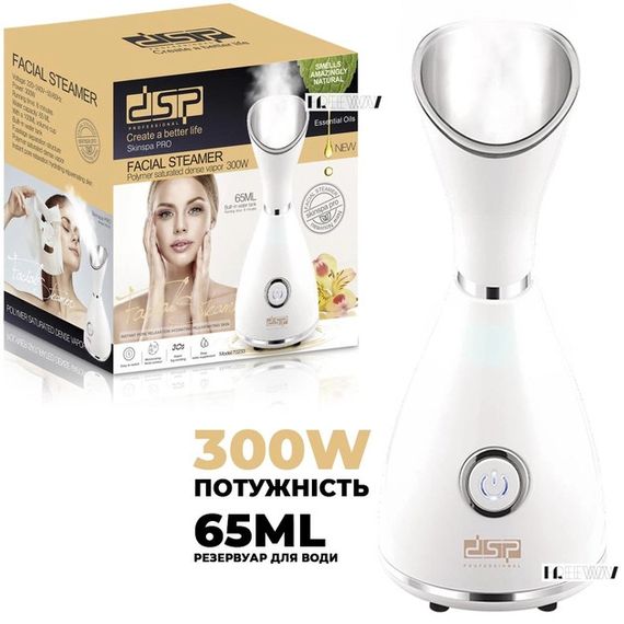 Парова сауна для обличчя з регульованою інтенсивністю DSP 70233 (42301-DSP 70233_403) | Зображення 2