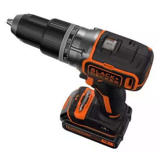 Акумуляторний дриль-шурупокрут Black&Decker з АКБ та ЗП BL188KB | Зображення 3