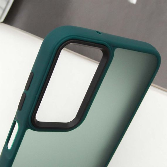 Чехол TPU+PC Lyon Frosted для Samsung Galaxy A05s Green | Зображення 3