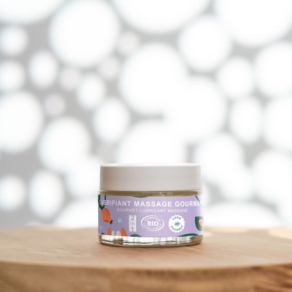 Масажна олія-лубрикант з ароматом та смаком кокоса Goliate Couple Gourmand Coco 50 мл | Зображення 5