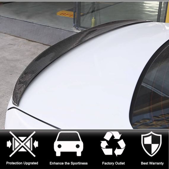 Спойлер MP-Style V2 (для F30/F80) для BMW 3 серія F-30/31/34 2012-2019 рр | Зображення 1