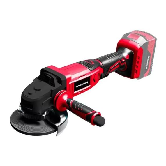 Акумуляторна кутова шліфувальна машина - GA-212S,18В, 125мм, з регулюванням обертів, 4000-8500 об/хв,  Haisser