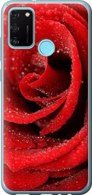 Чехол на Huawei Honor 9A Красная роза "529u-1900-17620"