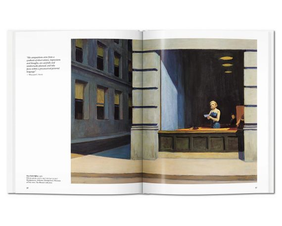 Подарункові книги про мистецтво живопис Едварда Хопера Hopper. Rolf G. Renner, Taschen великі художники книги | Зображення 1