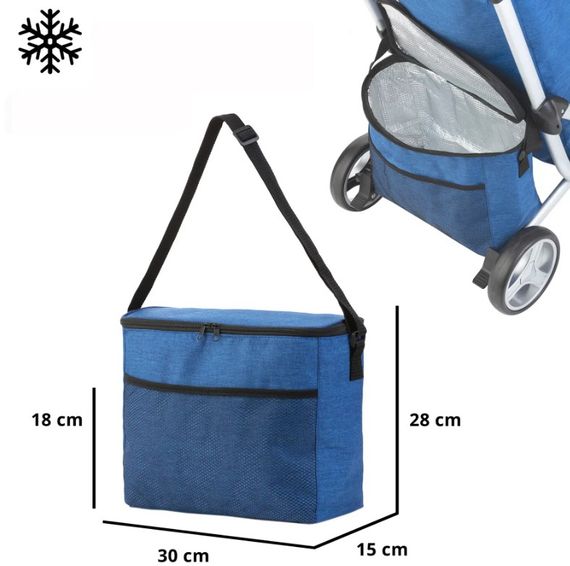 Сумка-візок ShoppingCruiser 3 Wheels Blue (650062) | Зображення 3