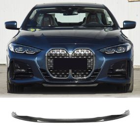 Накладка на передній бампер Lip V2 (для G22/G23 M-Sport, Карбон) для BMW 4 серія G22/23/26 2020- рр