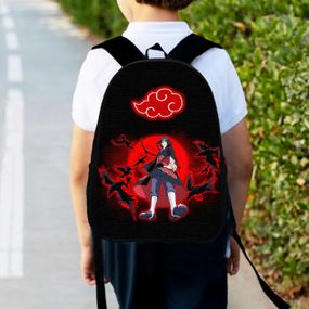 Рюкзак дитячий Аніме Наруто Ітачі Ітачі Учіха гендзюцу, 34х27см, міський ранець для хлопчика з принтом (00342)