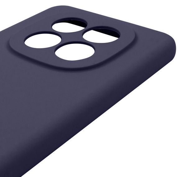 Чохол Silicone Cover Lakshmi Full Camera (AAA) для Xiaomi Redmi Note 15 Pro 4G Темно-синій / Midnight blue | Зображення 3