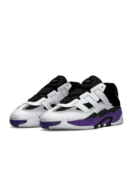Чоловічі кросівки A-dida-s Niteball  White Violet M , В'єтнам 43 27.5 | Зображення 1