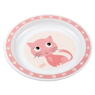 Набір дитячого посуду Canpol babies Cute Animals Котик Рожевий 5 предметів (4/401_pin) | Зображення 4
