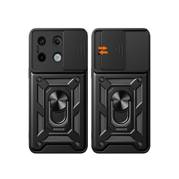 Чохол до мобільного телефона BeCover Military Xiaomi Redmi Note 13 Pro 5G Black (710693) | Зображення 1