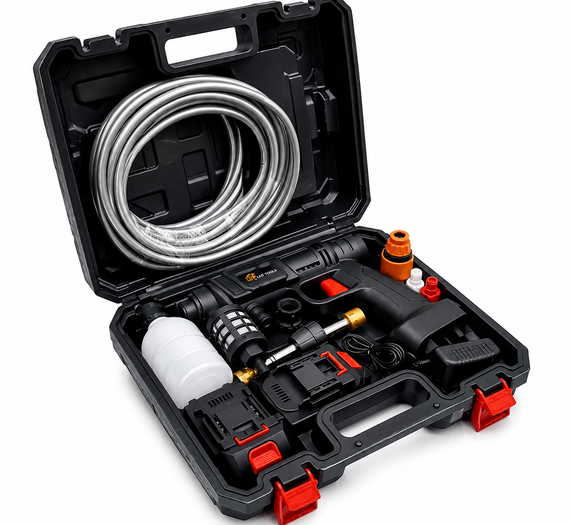 Акумуляторна мийка високого тиску LEO TOOLS 36V портативний автомийник мийка для авто садовий оприскувач | Зображення 8