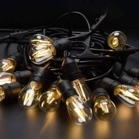 Гірлянда в стилі ретро лампа 5м/10Led Жовте світло