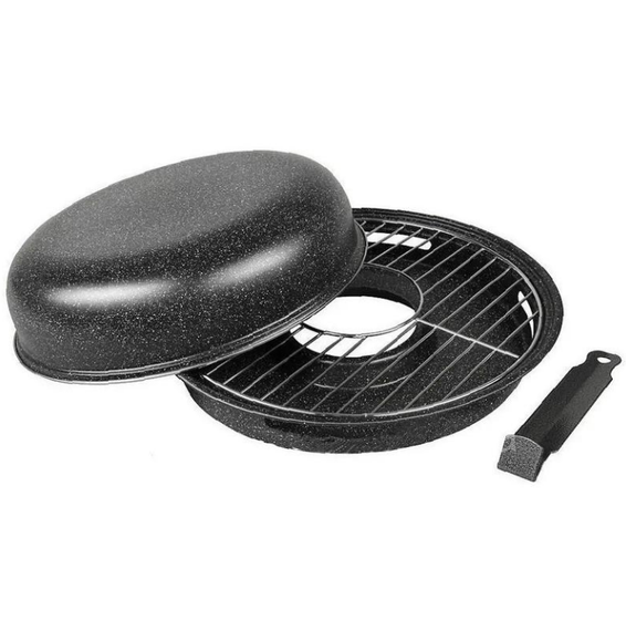 Гриль-газ с крышкой и антипригарным покрытием из нержавеющей стали для плиты Daikens (42623-_427) | Зображення 7