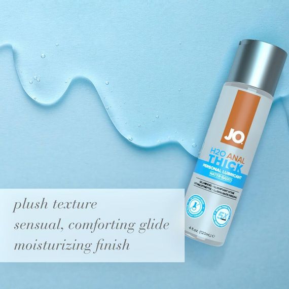 Густа анальна змазка JO ANAL H2O – THICK (120 мл) на водній основі Sex Aura | Зображення 5