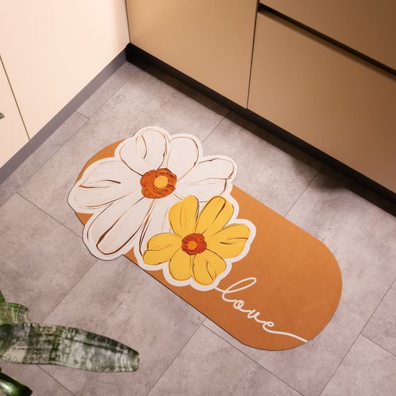 Килимок діатомітовий універсальний Flair 75*45 см, теракотовий Yiwu HP-42-183 | Зображення 1