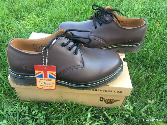 Ботинки полуботинки туфли Dr. Martens 1461 (Коричневые) Размер 41 42 43 45 | Зображення 7