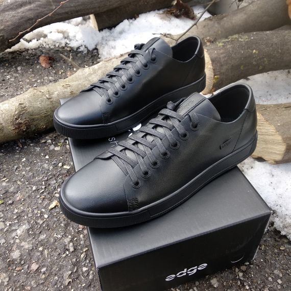 Стильні кеди чорні 41 розмір 27 см | Зображення 4