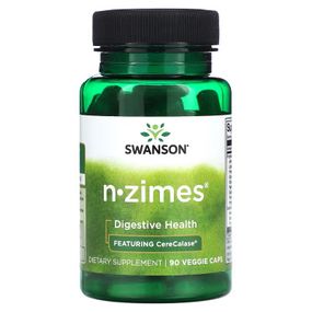 Травні ферменти Swanson N-Zimes, 90 Veggie Caps