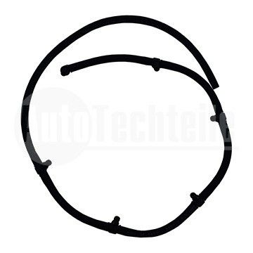 Трубка обратки топлива BMW 3 E46 98-03/ 5 E60 02-09/ 5 E61 02-10/ 7 E65 01-05/ X5 E53 01-03 (M57), AutoTechteile, 700 1332, 9826E