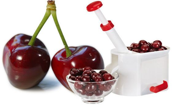 Машинка для удаления косточек вишни, черешни, оливок Helfer Hoff Cherry and olive corer | Зображення 1